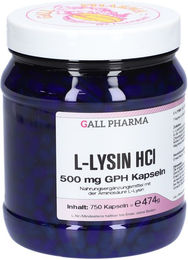 GALL PHARMA L-Lysin Kapseln 500 mg – Bild 1 von 3