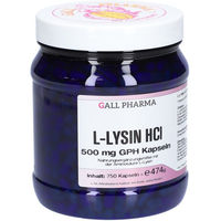Produktbild von GALL PHARMA L-Lysin Kapseln 500 mg