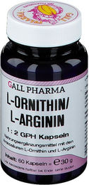 GALL PHARMA L-Ornithin und L-Arginin 1:2 Kapseln – Bild 1 von 2