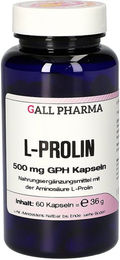 GALL PHARMA L-Prolin 500 mg Kapseln glutenfrei und laktosefrei 60 Stück – Bild 1 von 2
