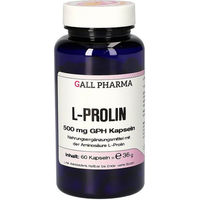 Produktbild von GALL PHARMA L-Prolin 500 mg Kapseln glutenfrei und laktosefrei 60 Stück