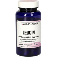 Produktbild von Gall Pharma Leucin BCAA 500 mg Kapseln 60 Stück