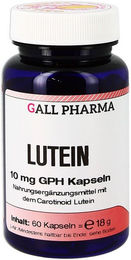 GALL PHARMA Lutein 10 mg Kapseln 60 Stück – Bild 1 von 3