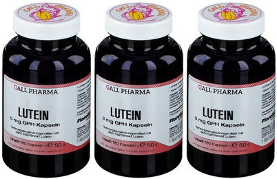 GALL PHARMA Lutein 6 mg Kapseln 180 Stück – Bild 1 von 1
