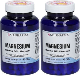 GALL PHARMA Magnesium 100 mg Kapseln glutenfrei und laktosefrei 120 Stück – Bild 1 von 1