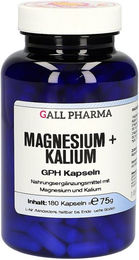GALL PHARMA Magnesium + Kalium Kapseln 180 Stück glutenfrei und laktosefrei – Bild 1 von 3