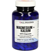 Produktbild von GALL PHARMA Magnesium + Kalium Kapseln 180 Stück glutenfrei und laktosefrei