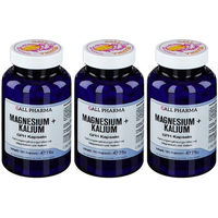 Produktbild von GALL PHARMA Magnesium + Kalium Komplex Kapseln glutenfrei und laktosefrei für Erwachsene 180 Kapseln