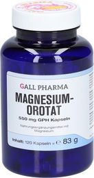 GALL PHARMA Magnesiumorotat 550 mg Kapseln für Erwachsene und Sportler 120 Stück – Bild 1 von 2
