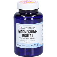 Produktbild von GALL PHARMA Magnesiumorotat 550 mg Kapseln für Erwachsene und Sportler 120 Stück