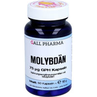 Produktbild von GALL PHARMA Molybdän 75 µg Kapseln glutenfrei und laktosefrei 60 Stück
