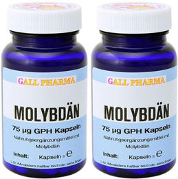 GALL PHARMA Molybdän 75 µg Kapseln glutenfrei und laktosefrei für Erwachsene 60 Stück – Bild 1 von 1