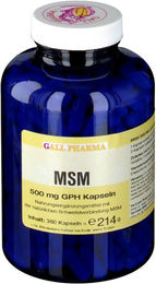GALL PHARMA MSM 500 mg Kapseln – Bild 1 von 2