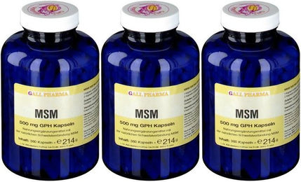 GALL PHARMA MSM 500 mg Kapseln – Bild 1 von 2