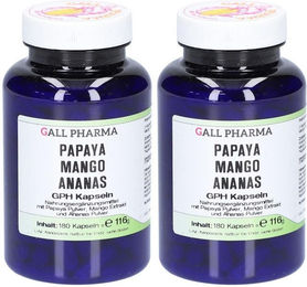 Gall Pharma Multi-Enzym-Komplex Papaya Mango Ananas vegan Kapseln 180 Stück – Bild 1 von 1