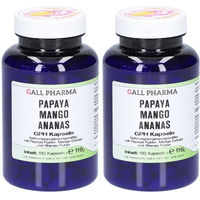 Produktbild von Gall Pharma Multi-Enzym-Komplex Papaya Mango Ananas vegan Kapseln 180 Stück