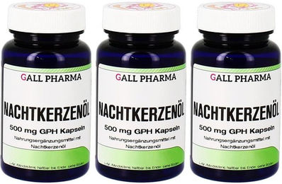GALL PHARMA Nachtkerzenöl 500 mg Kapseln 120 Stück – Bild 1 von 2