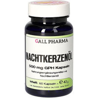 Produktbild von GALL PHARMA Nachtkerzenöl Kapseln 500 mg glutenfrei und laktosefrei 60 Stück