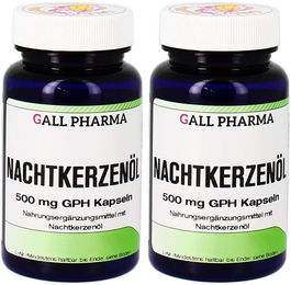 GALL PHARMA Nachtkerzenöl mit Vitamin E 500 mg Kapseln 120 Stück – Bild 1 von 2