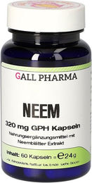 Gall Pharma Neem 320 mg GPH Kapseln 60 Stück – Bild 1 von 2