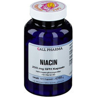 Produktbild von GALL PHARMA Niacin 250 mg Kapseln 120 Stück