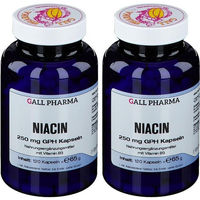Produktbild von GALL PHARMA Niacin 250 mg Kapseln 120 Stück