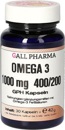 GALL PHARMA Omega 3 Kapseln 1000 mg für Erwachsene – Bild 1 von 2