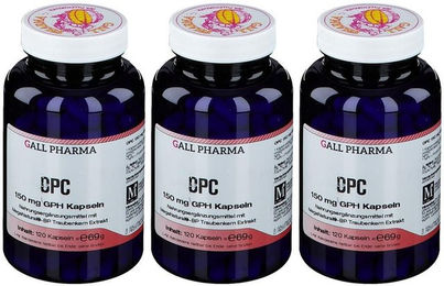 GALL PHARMA OPC 150 mg Kapseln laktosefrei und glutenfrei 120 Stück – Bild 1 von 1