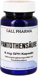 GALL PHARMA Pantothensäure 6 mg Kapseln für Erwachsene 120 Stück – Bild 1 von 3