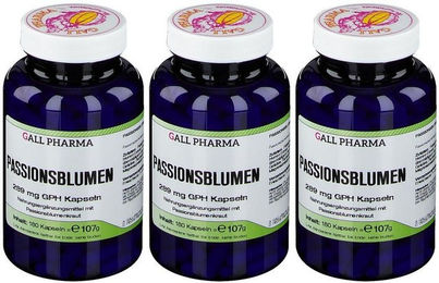 GALL PHARMA Passionsblume Kapseln 289 mg glutenfrei und laktosefrei 180 Stück – Bild 1 von 1