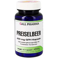 Produktbild von GALL PHARMA Preiselbeer 400 mg Kapseln glutenfrei laktosefrei ohne Zusatzstoffe