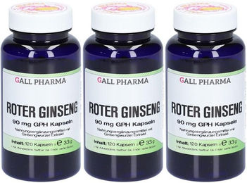 GALL PHARMA Roter Ginseng 90 mg Kapseln 180 Stück – Bild 1 von 1