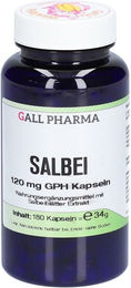 GALL PHARMA Salbei 120 mg Kapseln glutenfrei und laktosefrei 180 Stück – Bild 1 von 2