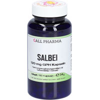 Produktbild von GALL PHARMA Salbei 120 mg Kapseln glutenfrei und laktosefrei 180 Stück