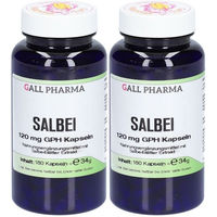 Produktbild von GALL PHARMA Salbei 120 mg Kapseln glutenfrei und laktosefrei 180 Stück