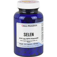 Produktbild von GALL PHARMA Selen Natriumselenit 200 µg Kapseln 180 Stück laktosefrei und glutenfrei