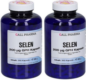 GALL PHARMA Selen Natriumselenit 200 µg Kapseln laktosefrei und glutenfrei – Bild 1 von 1