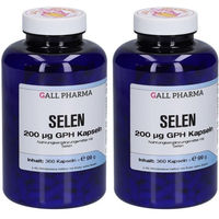 Produktbild von GALL PHARMA Selen Natriumselenit 200 µg Kapseln laktosefrei und glutenfrei