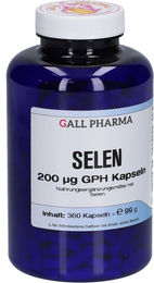 GALL PHARMA Selen Natriumselenit 200 µg Kapseln laktosefrei und glutenfrei – Bild 1 von 2