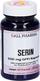 Gall Pharma Serin 500 mg Kapseln glutenfrei und laktosefrei – Bild 1 von 2