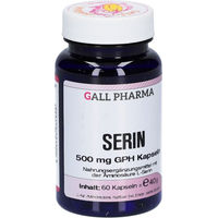 Produktbild von Gall Pharma Serin 500 mg Kapseln glutenfrei und laktosefrei