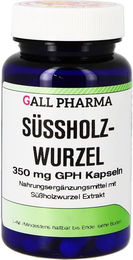GALL PHARMA Süssholzwurzel 350 mg GPH Kapseln 120 Stück glutenfrei laktosefrei ohne Zusatzstoffe – Bild 1 von 3
