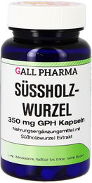 GALL PHARMA Süssholzwurzel 350 mg Kapseln 180 Stück glutenfrei und laktosefrei – Bild 1 von 2