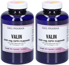 Gall Pharma Valin BCAA 500 mg Kapseln 180 Stück – Bild 1 von 1