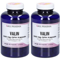 Produktbild von Gall Pharma Valin BCAA 500 mg Kapseln 180 Stück