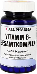 GALL PHARMA Vitamin B-Komplex Kapseln glutenfrei 120 Kapseln für Erwachsene – Bild 1 von 2