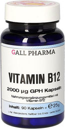 Gall Pharma Vitamin B12 2000 µg Kapseln für Erwachsene – Bild 1 von 2
