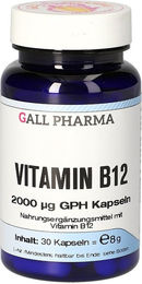 Gall Pharma Vitamin B12 2000 mcg Kapseln für Erwachsene – Bild 1 von 2