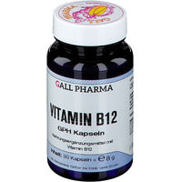 Produktbild von Gall Pharma Vitamin B12 3 µg Kapseln 30 Stück