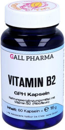 Gall Pharma Vitamin B2 Gph Kapseln 1,6 mg für Erwachsene 60 Stück – Bild 1 von 3